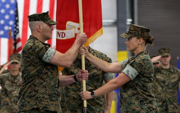 Marine Force Storage Command Welcomes New Commanding Officer