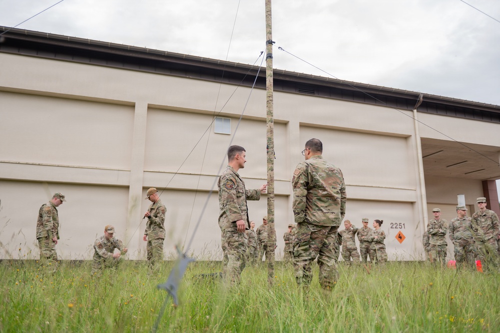 Airmen conduct annual training in Ramstein, Germany.