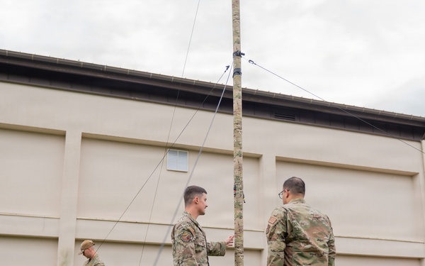 Airmen conduct annual training in Ramstein, Germany.