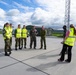 Norwegian airmen tour 100 ARWs KC-135 during RAFL 26