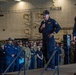 USS Gerald R. Ford (CVN 78) Conducts an All-hands Call