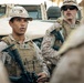 U.S. Marines and Sailors Depart to a Position Area for Artillery