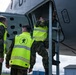 Norwegian airmen tour 100 ARWs KC-135 during RAFL 26