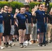 Future Sailors Recite the Oath of Enlistment at the Pocono Raceway