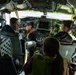 Norwegian airmen tour 100 ARWs KC-135 during RAFL 26