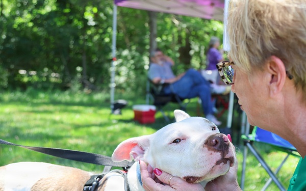New off-leash dog park at Rend Lake