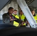Norwegian airmen tour 100 ARWs KC-135 during RAFL 26