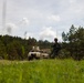 U.S. Marine Corps combat engineers conduct beach security patrol