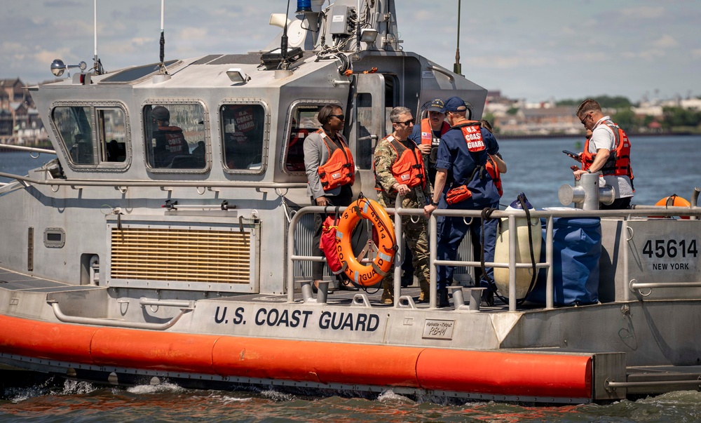 CJCS Tours Coast Guard Sector NY