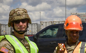 Sustainment Soldiers execute real-world rail operations during Operation Sentinel Justice