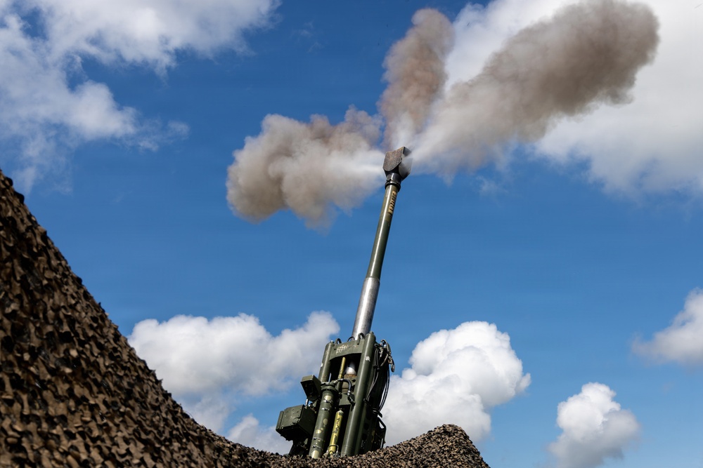 3rd Cavalry Regiment conducts artillery live-fire exercise