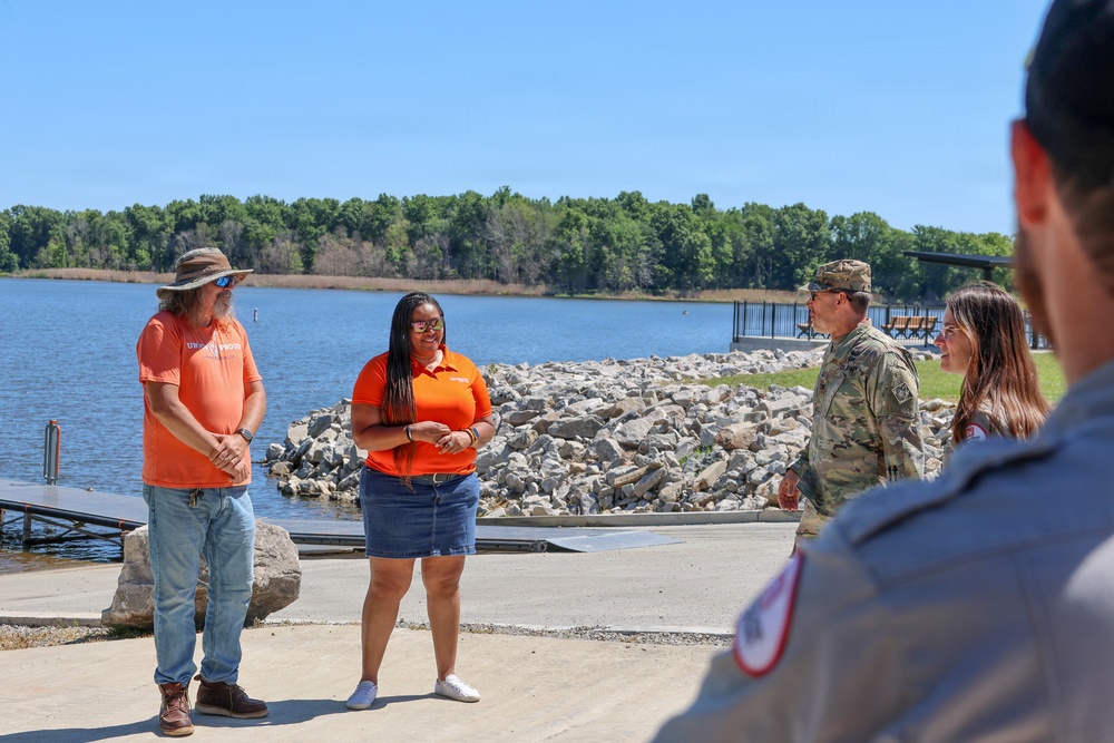 Rend Lake installs ADA compliant fishing and kayak dock