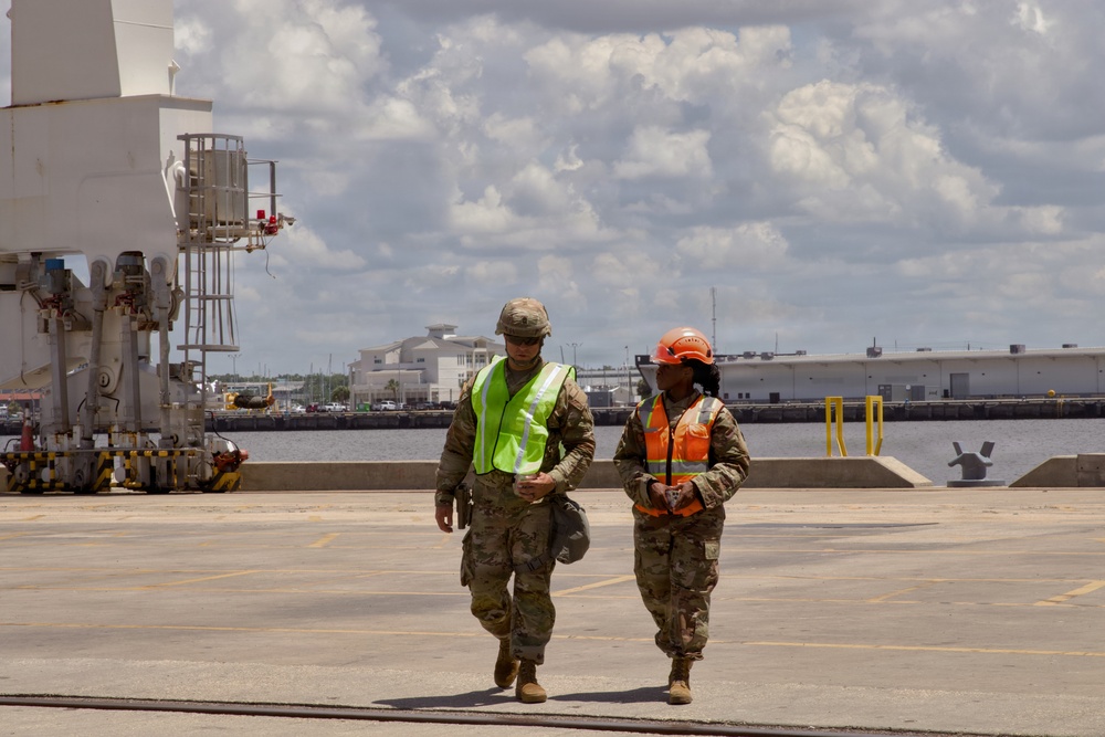 Sustainment Soldiers execute real-world rail operations during Operation Sentinel Justice