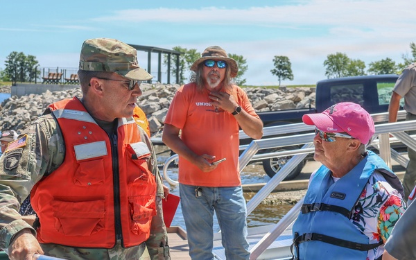 Rend Lake installs ADA compliant fishing and kayak dock