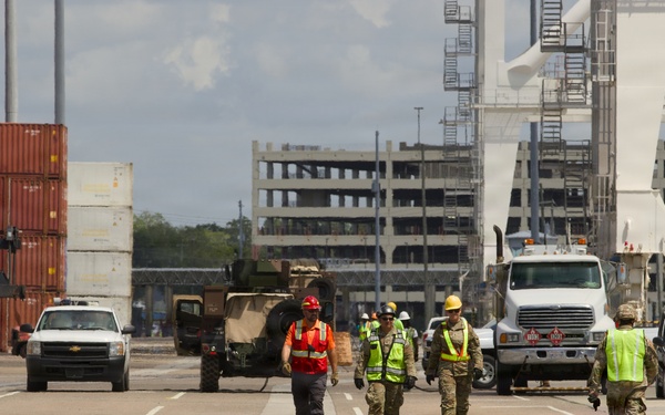 Sustainment Soldiers execute real-world rail operations during Operation Sentinel Justice