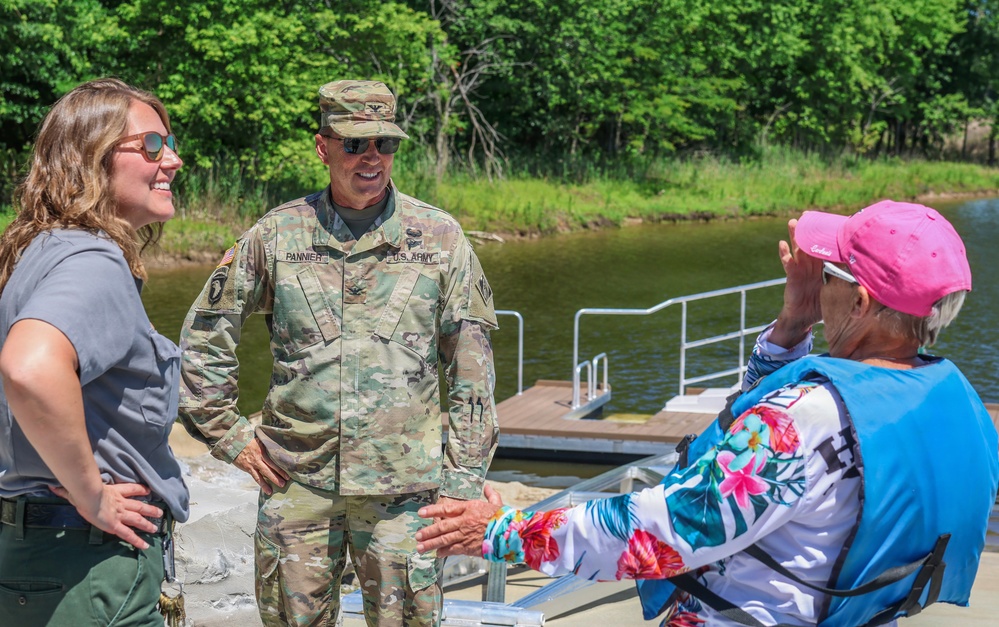 Rend Lake installs ADA compliant fishing and kayak dock