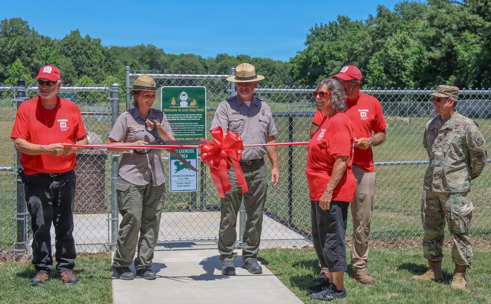 New off-leash dog park at Rend Lake