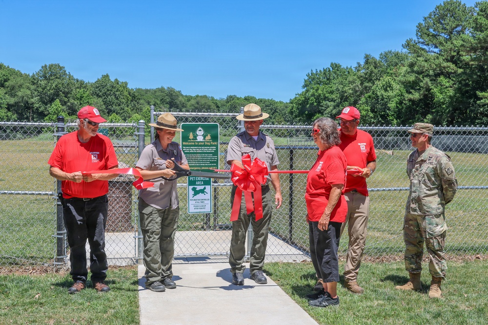 New off-leash dog park at Rend Lake