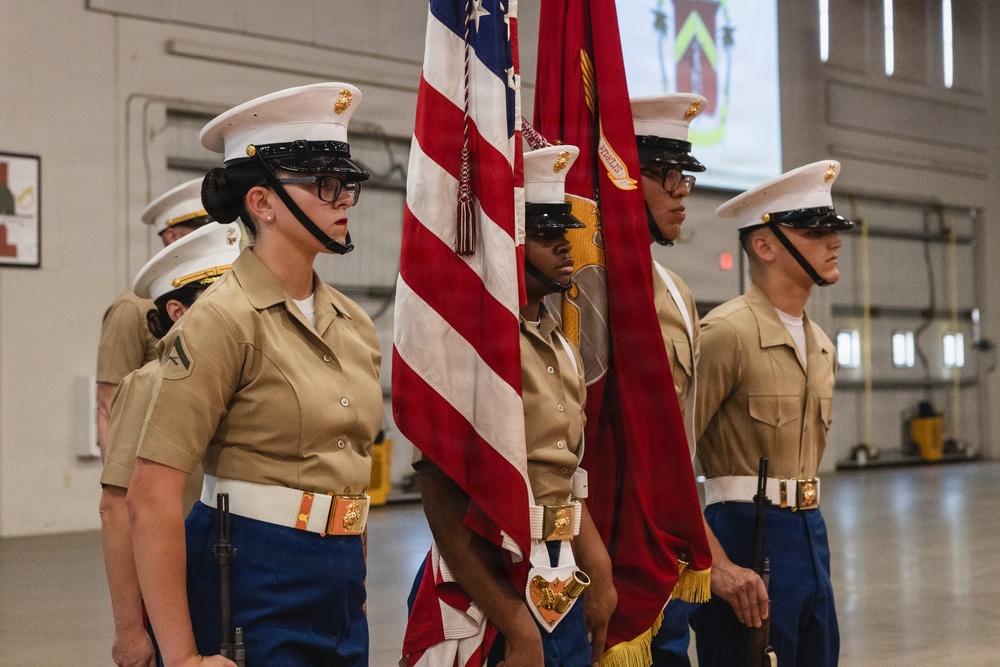 H&amp;S Battalion Change of Command Ceremony
