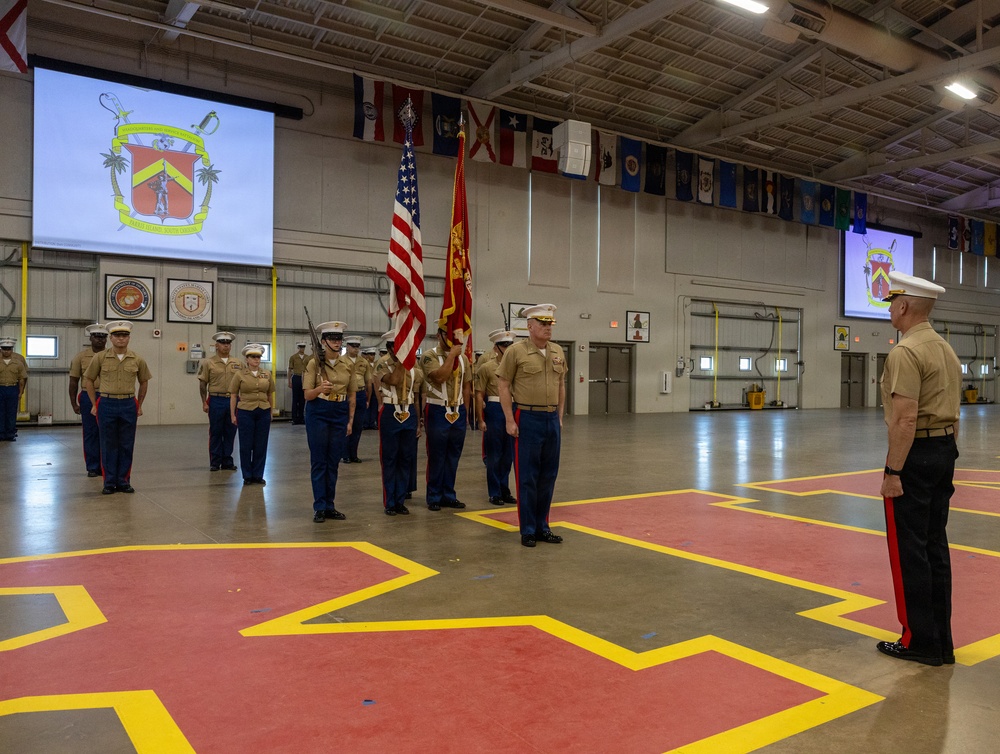 H&amp;S Battalion Change of Command Ceremony
