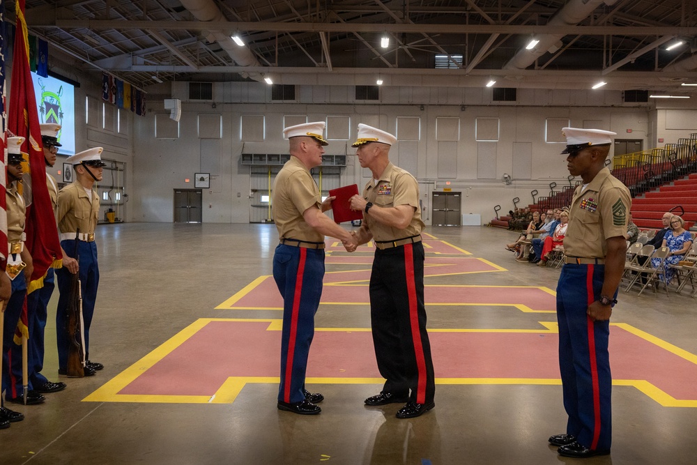 H&amp;S Battalion Change of Command Ceremony