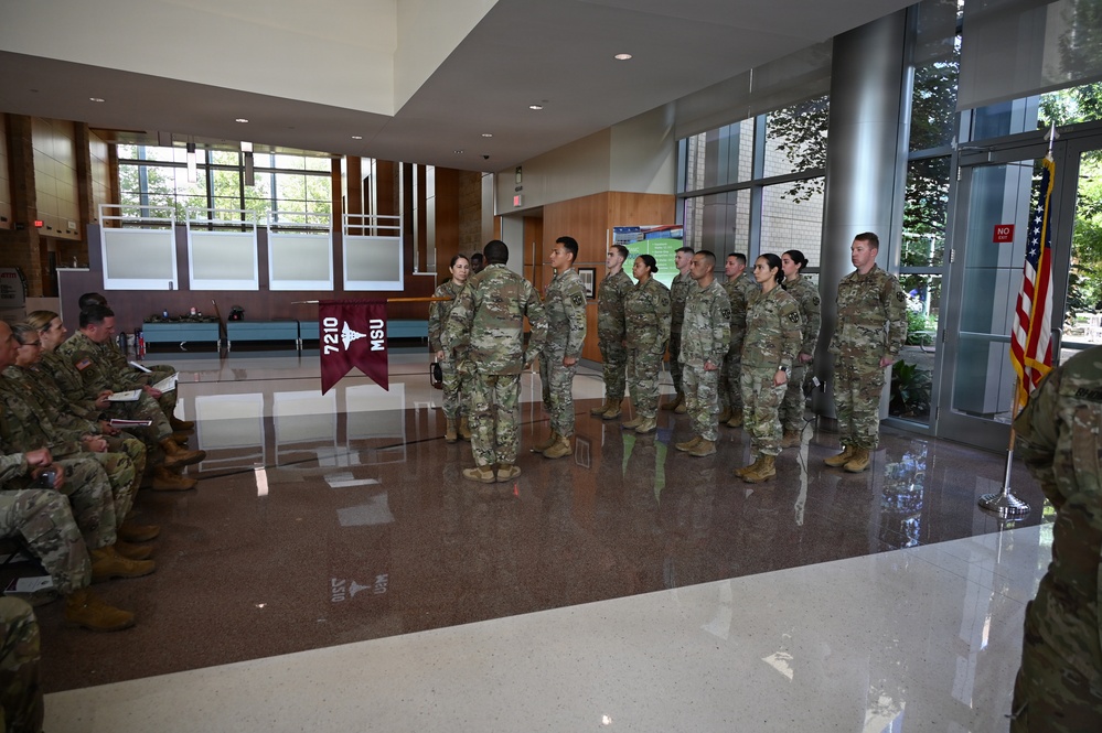 CRDAMC welcomes new Medical Support Unit for Fort Hood DRC mission