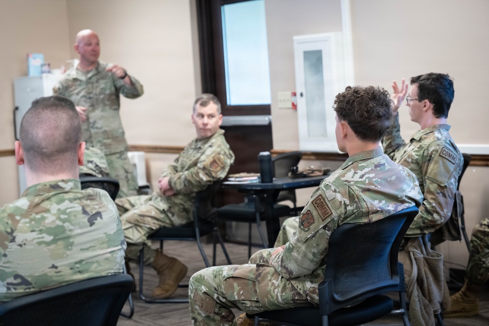 181st Communications Squadron train at Alpena Combat Readiness Training Center