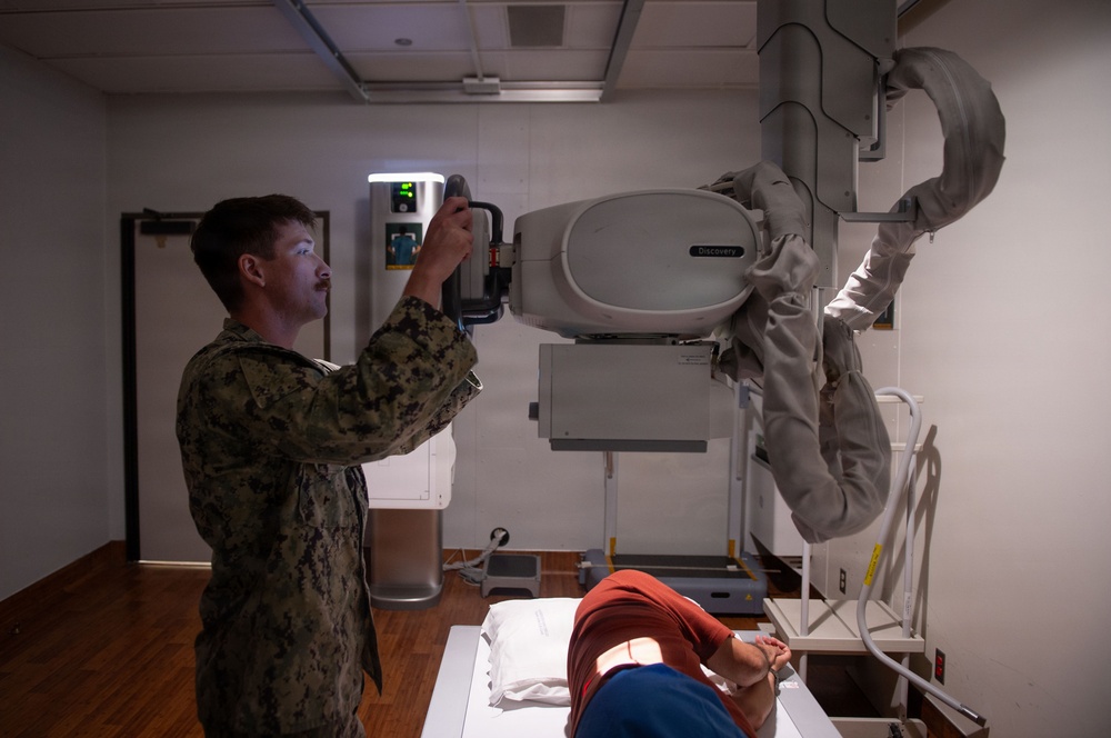 Hospital Corpsman Supports Patient Care Through Diagnostic Imaging at NMCSD