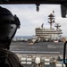 USS George H.W. Bush performs lookout duties