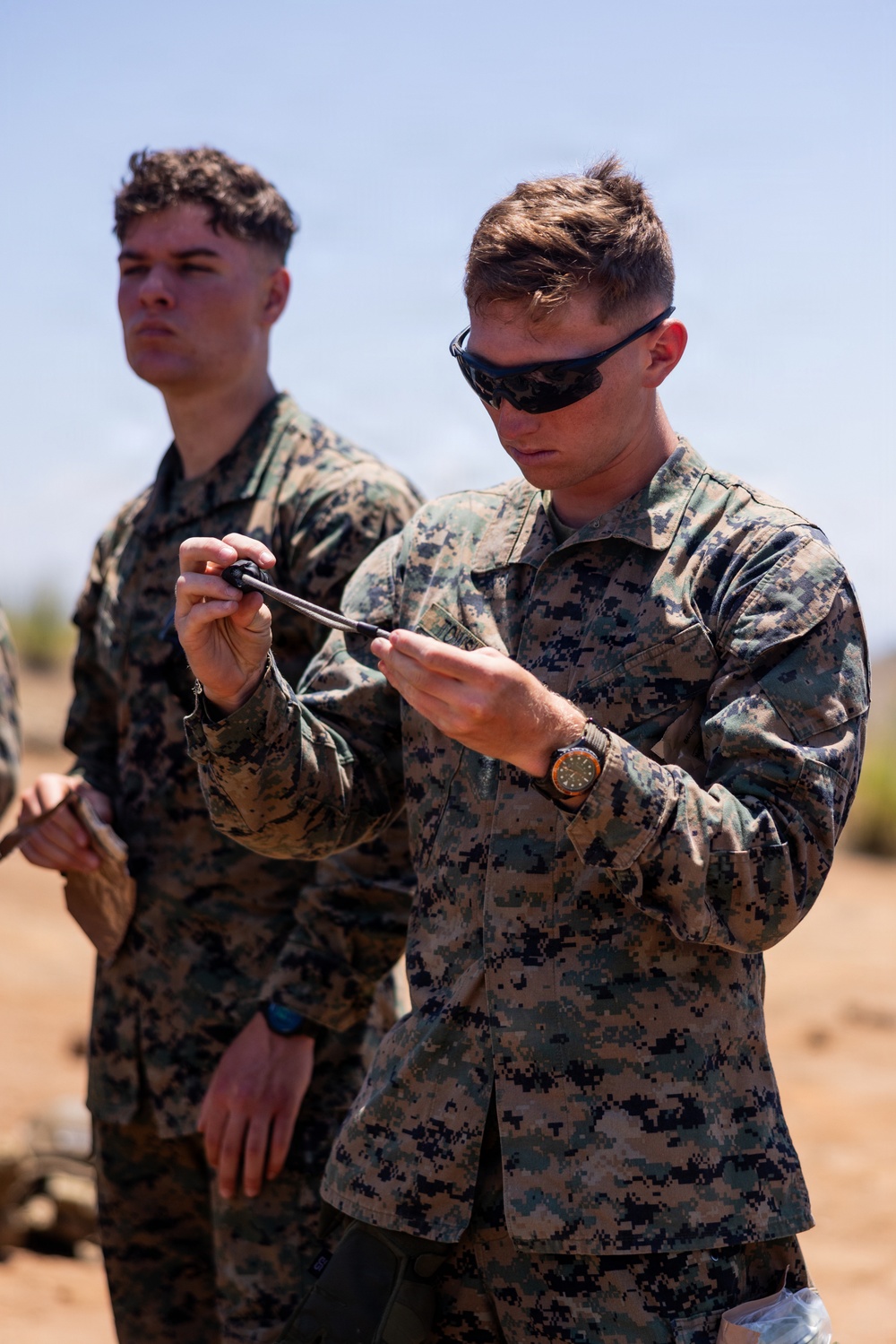 U.S. Marines with 1st CEB host demolition range for midshipmen