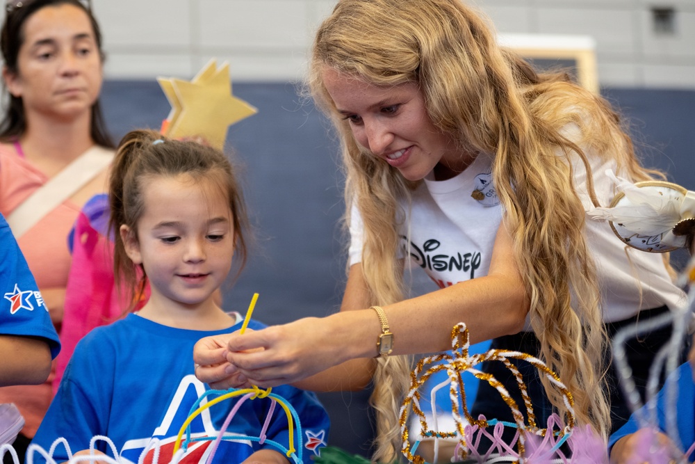 Turning pages and making magic: Disney joins Blue Star Families at MacDill