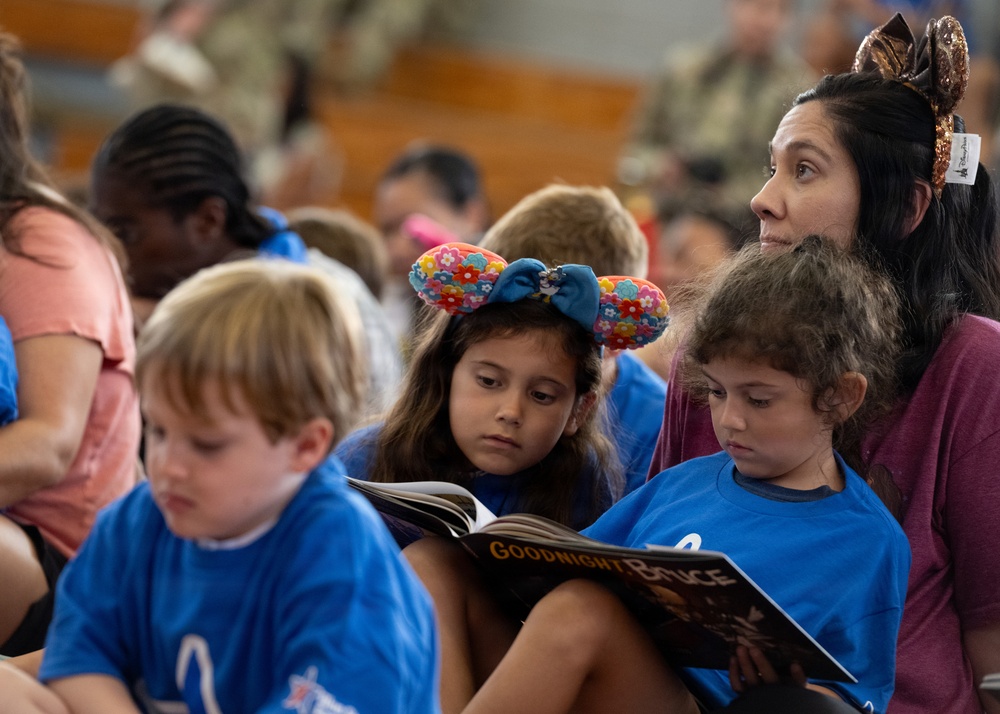 Turning pages and making magic: Disney joins Blue Star Families at MacDill
