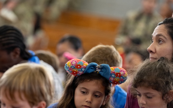 Turning pages and making magic: Disney joins Blue Star Families at MacDill