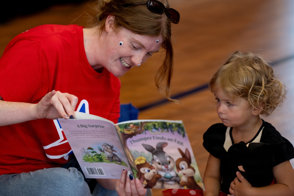 Turning pages and making magic: Disney joins Blue Star Families at MacDill