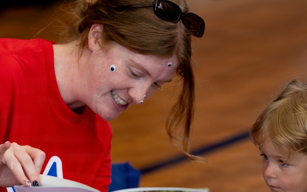Turning pages and making magic: Disney joins Blue Star Families at MacDill