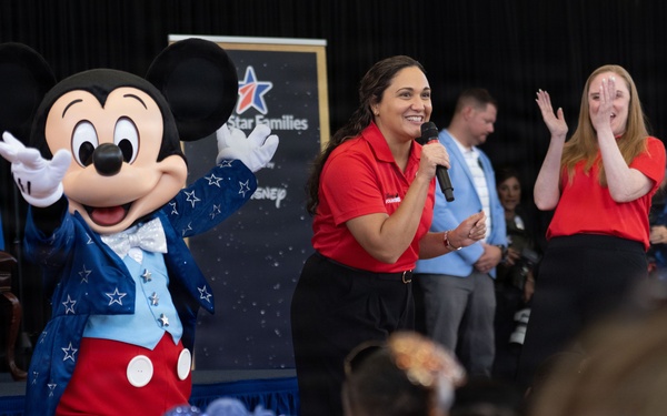 Turning pages and making magic: Disney joins Blue Star Families at MacDill