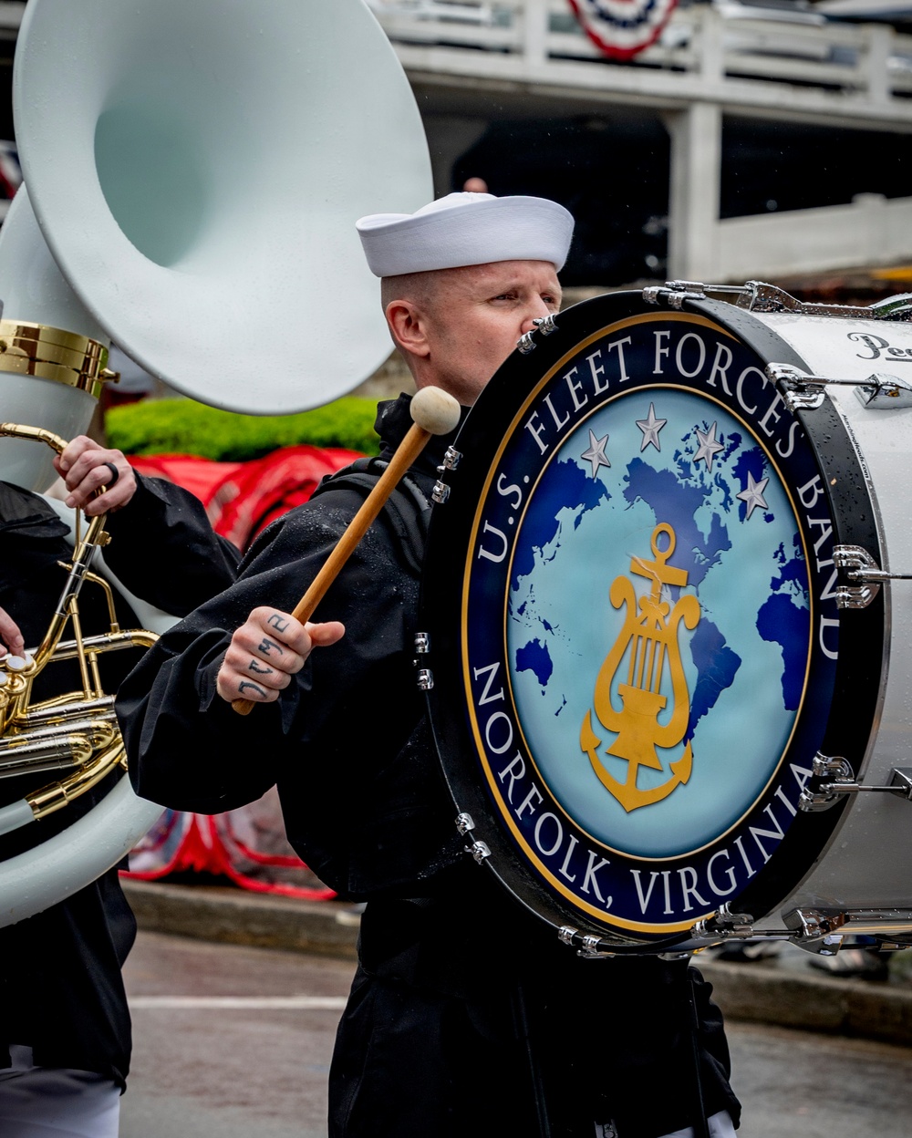 U.S. Fleet Forces Band Parade Band Performs in Grafton, West Virginia for the Grafton Memorial Day Parade