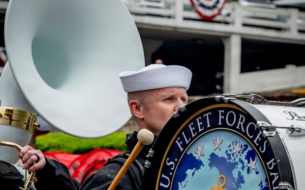 U.S. Fleet Forces Band Parade Band Performs in Grafton, West Virginia for the Grafton Memorial Day Parade
