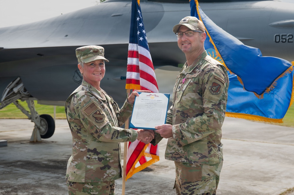 354th OMRS Change of Command