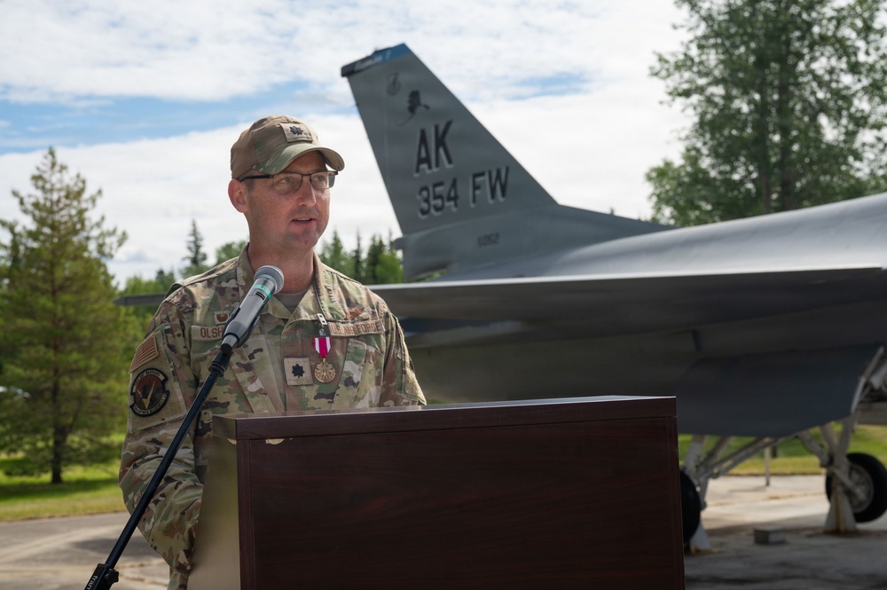 354th OMRS Change of Command