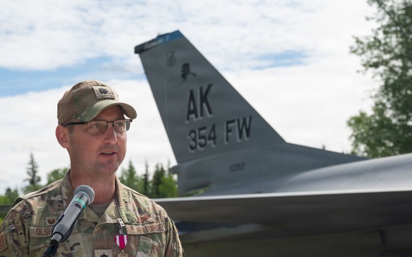 354th OMRS Change of Command