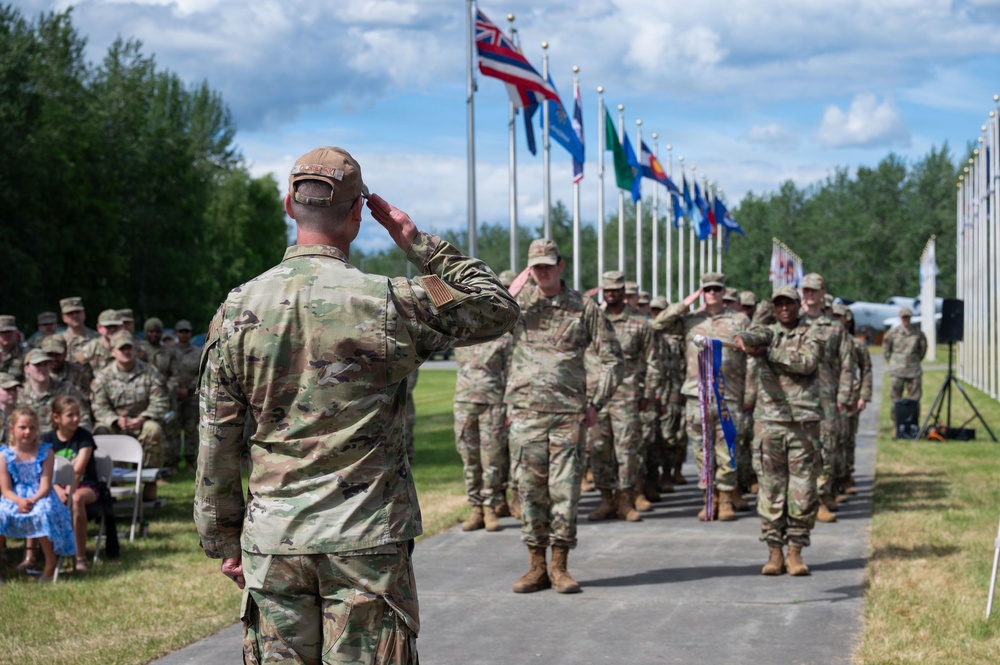354th OMRS Change of Command