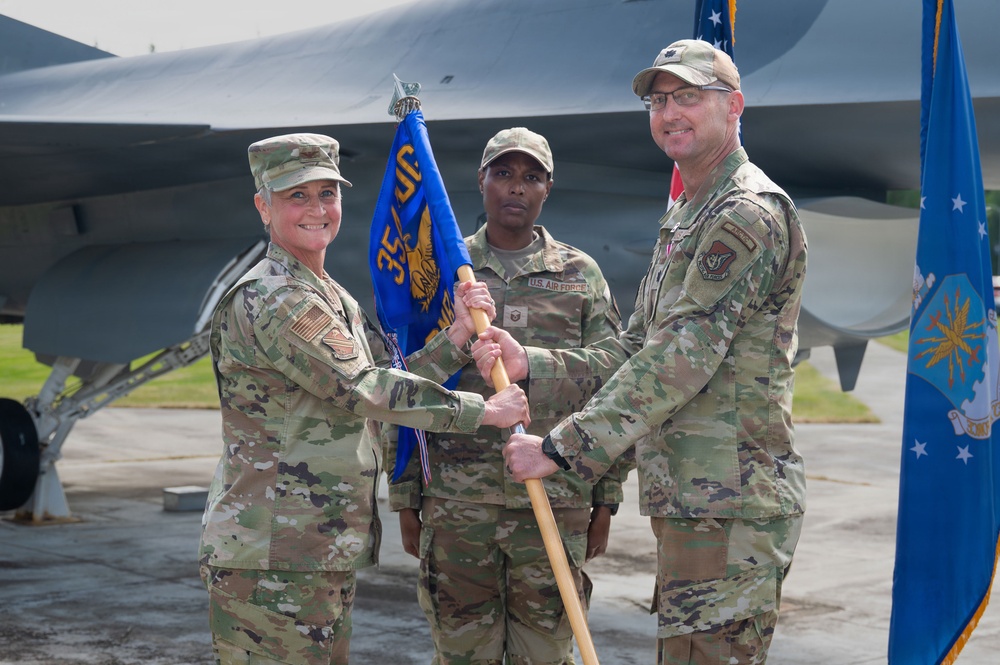 354th OMRS Change of Command