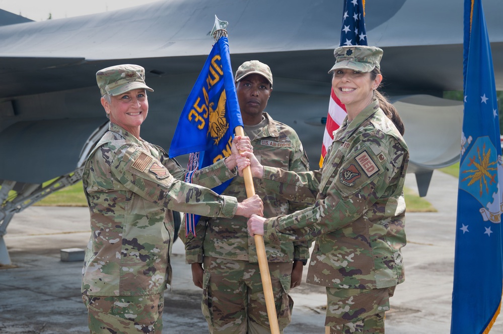 354th OMRS Change of Command