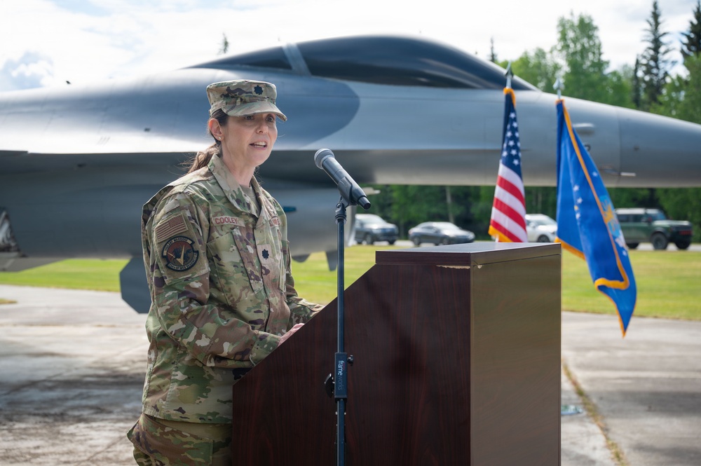 354th OMRS Change of Command