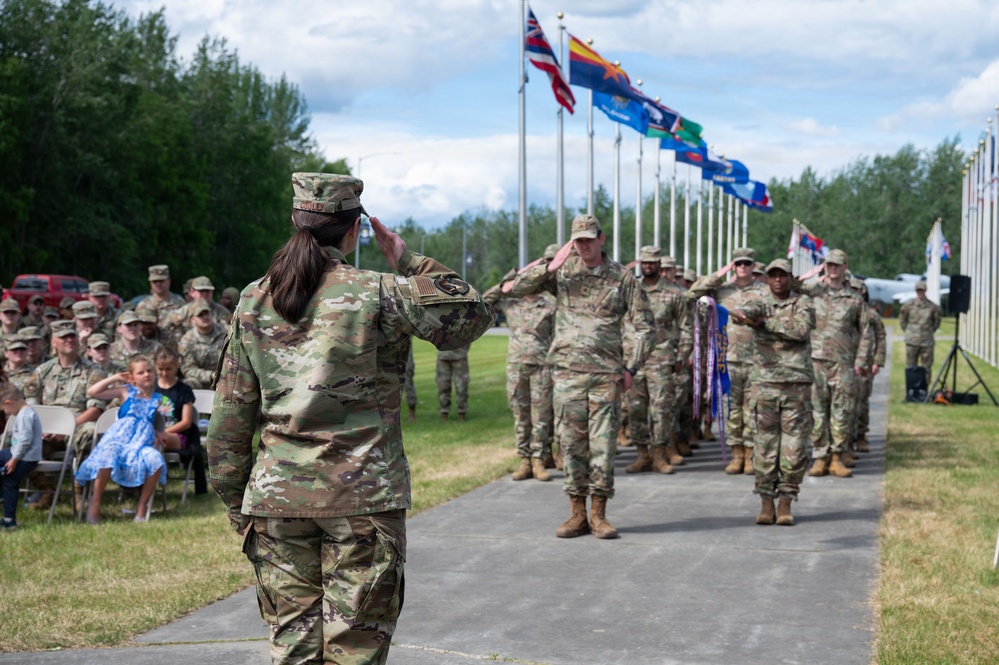 354th OMRS Change of Command