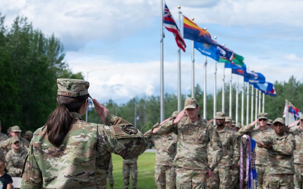 354th OMRS Change of Command