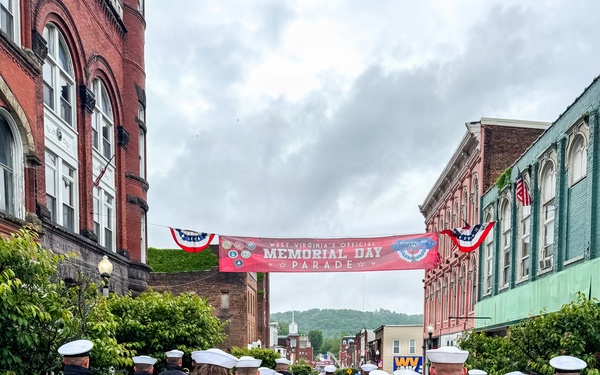 U.S. Fleet Forces Band Parade Band Performs in Grafton, West Virginia for the Grafton Memorial Day Parade