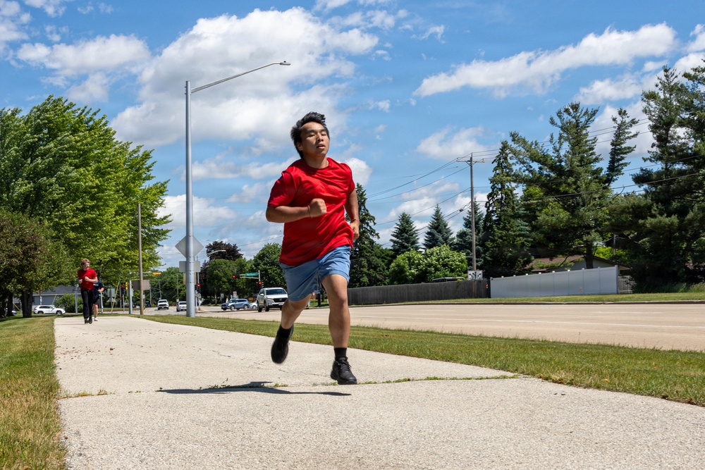 RSS Appleton Marches in Flag Day Parade and Conducts Initial Strength Test
