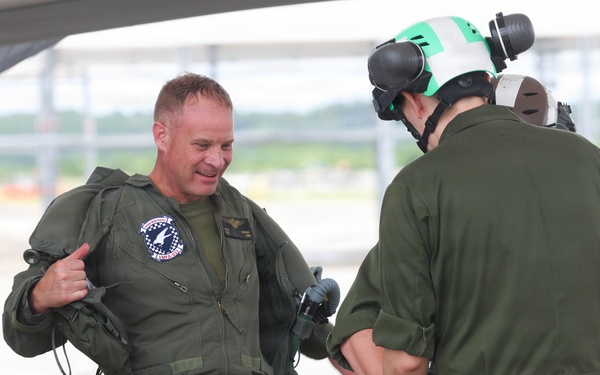 MAG-31 CO Col. Cassidy's Final Flight
